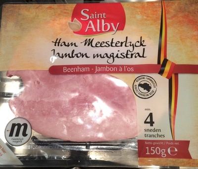 Jambon magistral à l'os front packaging