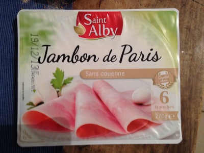 Jambon de Paris sans couenne 6T