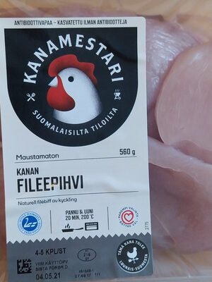 Maustamaton kanan fileepihvi