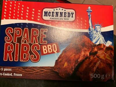 Spare ribs BBQ