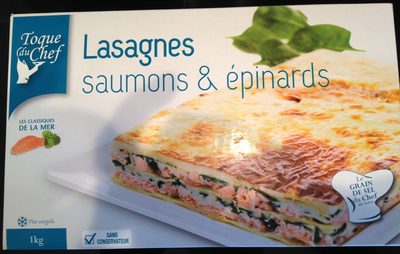 Lasagnes saumons & épinards