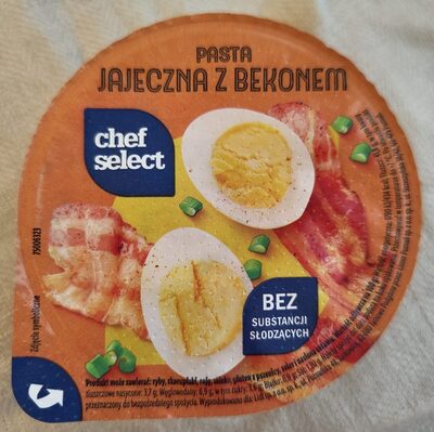 Pasta jajeczna z bekonem
