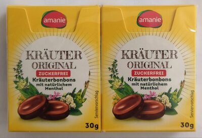 Kräuterbonbons Original zuckerfrei