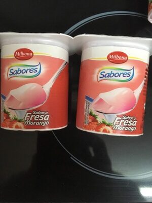Yogurt sabor fresa