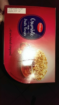 Früchte Crumble, Beeren