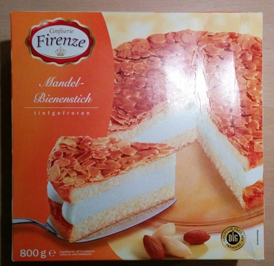 Mandel-Bienenstich tiefgefroren