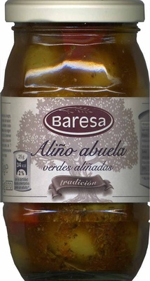 Aceitunas verdes aliño de la abuela