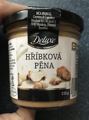 Mousse aux cèpes front packaging