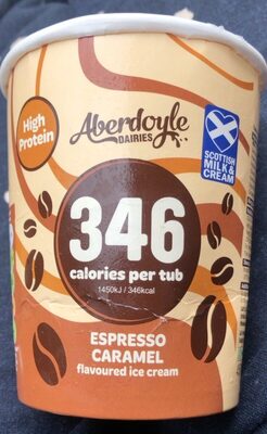 Espresso caramel ice cream