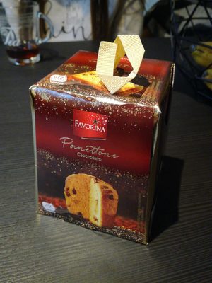 Panettone Cioccolato front packaging