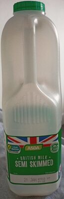 Asda semi skimmed milk