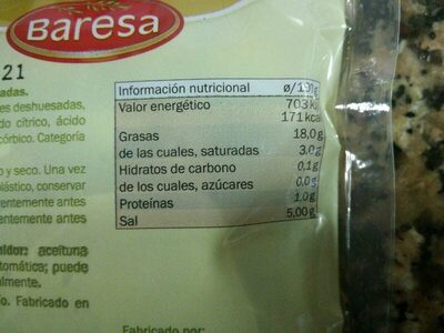 Aceitunas verdes