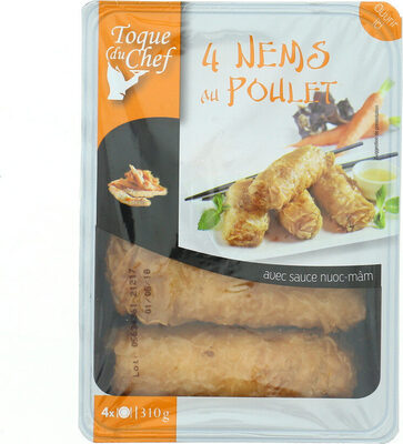 4 nems au poulet
