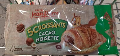 Croissants Cacao Noisette front packaging