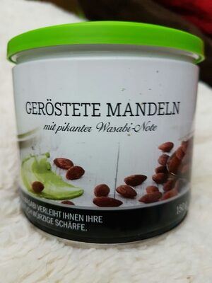 Geröstete Mandeln Mit Pikanter Wasabi-Note