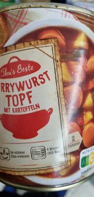 Currywurst Topf