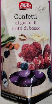 Confetti al gusto frutti di bosco