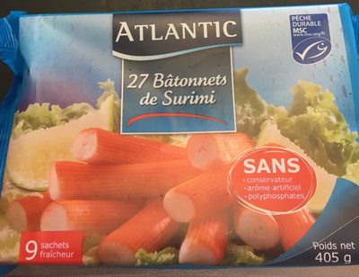 Batonnets de surimi