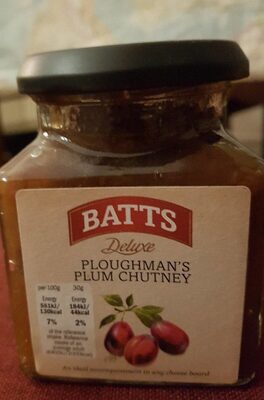 Ploughman's Plum Chutney