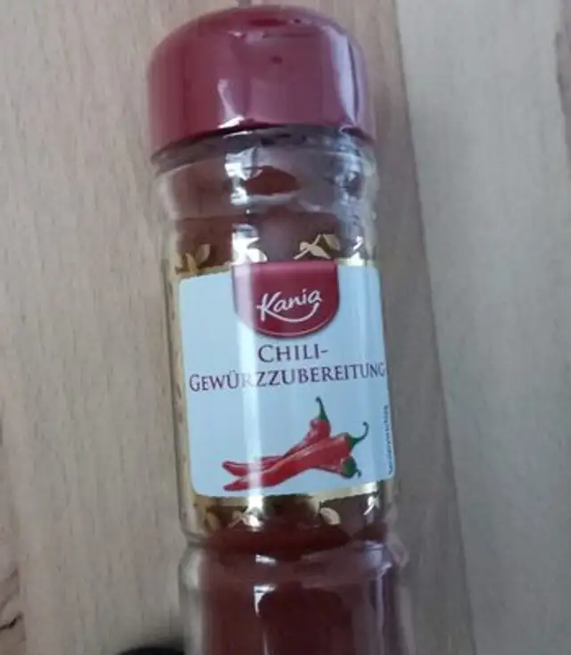 Gewürz - Chili front packaging