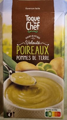 Velouté de poireaux & pomme de terre et pointe de crème