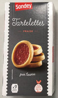 Tartelettes ovales pur beurre fraise