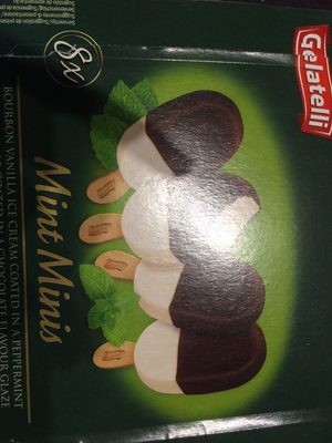 Mint Minis Gelatelli, Vanille Mit Schoko Minzüber...