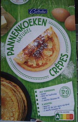 Mélange pour crêpes naturel