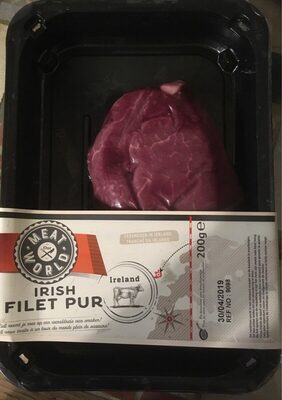 Irish beef fillet steak
