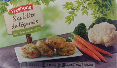 Galettes de légumes