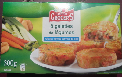 8 galette de légumes