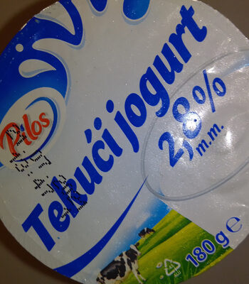 Tekući jogurt front packaging