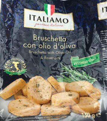 Italiamo Bruschetta Con 10% Olivenöl Rosmarino