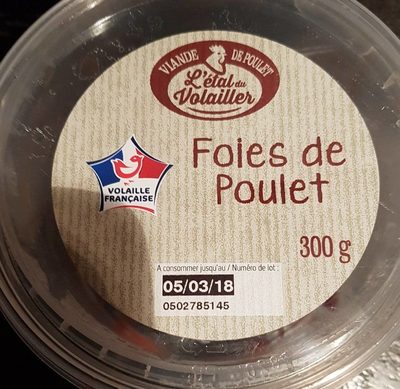Foies de poulet