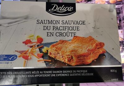 Saumon sauvage en croûte