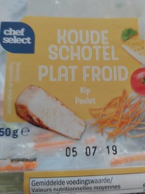 Plat froid poulet