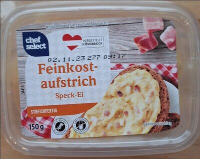 Feinkostaufstrich Speck-Ei