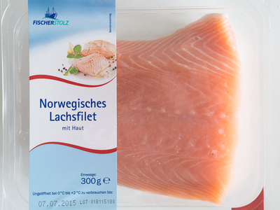Norwegisches Lachsfilet