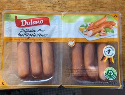 Mini Geflügelwiener front packaging