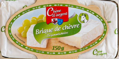 Brique de chèvre Ziegenweichkäse