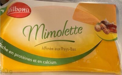 Mimolette jeune affinée 4 semaines front packaging