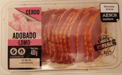 lomo adobado de cerdo