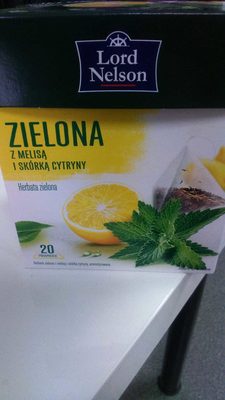 Herbata zielona z melisą i skórką cytryny 