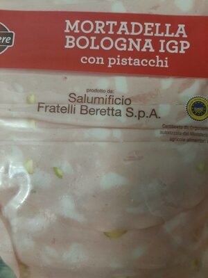 Mortadella bologna igp con pistacchi