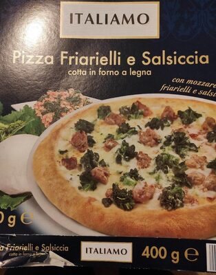 Pizza friarielli e salsiccia