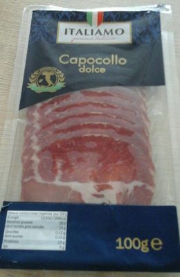 Capocollo dolce front packaging