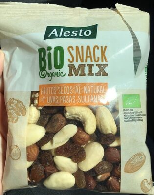 Alesto Bio Snack Mix front packaging