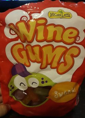 Winegums Zak 400 Gram (sugarland) front packaging
