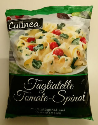 Culinea Tagliatelle Tomate-Spinat front packaging