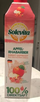 Saft - Apfel-Rhababer front packaging